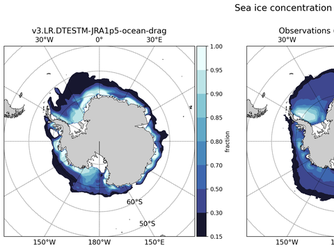 Antarctic Extended Southern-Hemisphere Sea-Ice Concentration