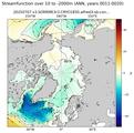 ANN Streamfunction over 10 to -2000m