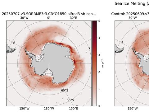Southern-Hemisphere Sea Ice Melting