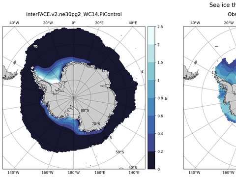 Southern-Hemisphere Sea-Ice Thickness