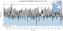 Transport through the Indonesian Throughflow Transect