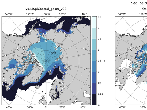 Northern-Hemisphere Sea-Ice Thickness