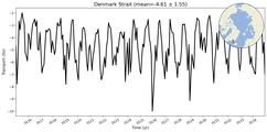 Transport through the Denmark Strait Transect