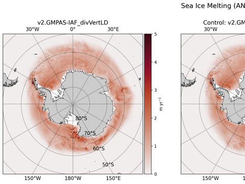 Antarctic Extended Southern-Hemisphere Sea Ice Melting