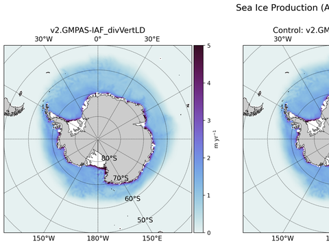 Antarctic Extended Southern-Hemisphere Sea Ice Production
