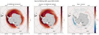 DJF DJF Climatology Map of Southern-Hemisphere Sea Ice Melting
