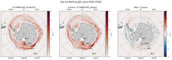 JJA JJA Climatology Map of Southern-Hemisphere Sea Ice Melting