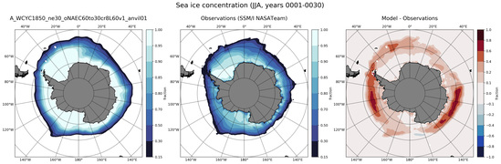 JJA Climatology Map of Southern-Hemisphere Sea-Ice Concentration