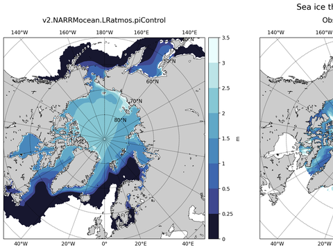 Northern-Hemisphere Sea-Ice Thickness