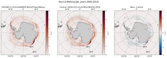 JJA Climatology Map of Southern-Hemisphere Sea Ice Melting