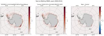 MAM Climatology Map of Southern-Hemisphere Sea Ice Melting