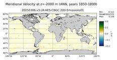 ANN Meridional Velocity