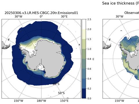 Southern-Hemisphere Sea-Ice Thickness