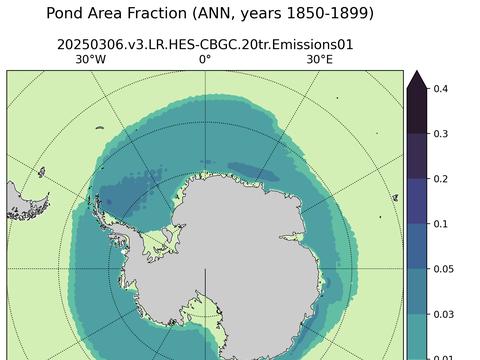Southern-Hemisphere Melt Ponds