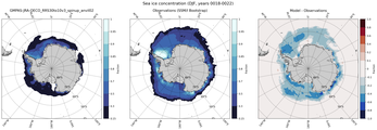 DJF Climatology Map of Southern-Hemisphere Sea-Ice Concentration