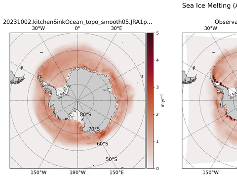 Antarctic Extended Southern-Hemisphere Sea Ice Melting