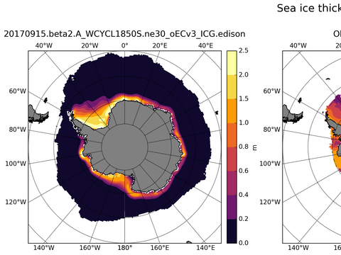 Southern-Hemisphere Sea-Ice Thicknesss