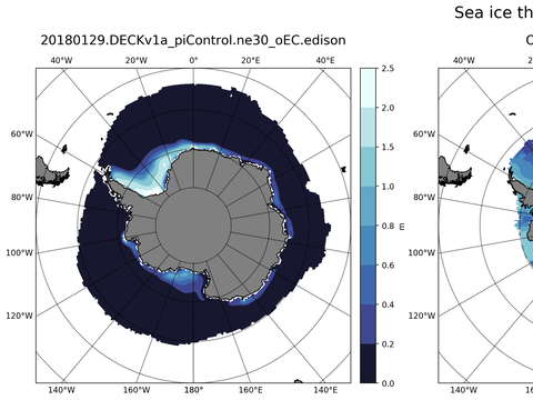Southern-Hemisphere Sea-Ice Thickness