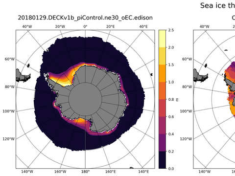 Southern-Hemisphere Sea-Ice Thickness