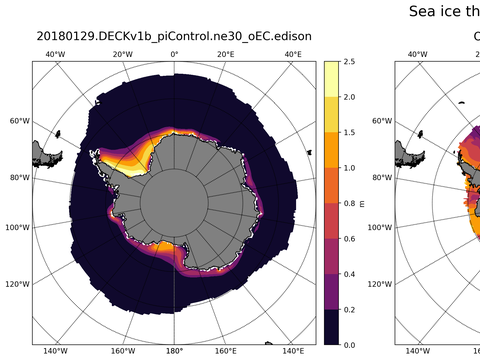 Southern-Hemisphere Sea-Ice Thickness