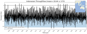 Transport through the Indonesian Throughflow Transect