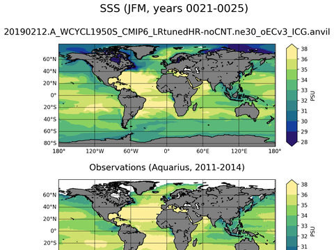 Global Sea Surface Salinity