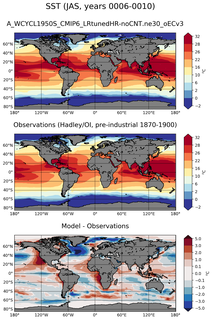 JAS Mean Sea Surface Temperature
