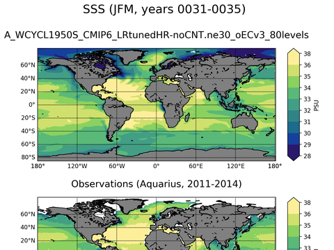 Global Sea Surface Salinity