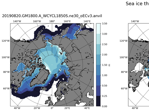 Northern-Hemisphere Sea-Ice Thickness
