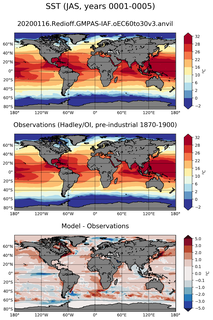 JAS Mean Sea Surface Temperature