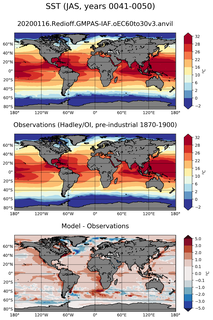 JAS Mean Sea Surface Temperature