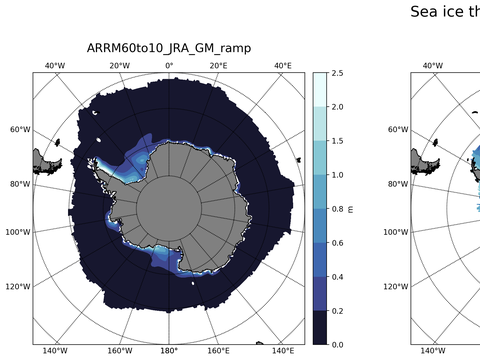 Southern-Hemisphere Sea-Ice Thickness