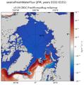 JFM seaIceFreshWaterFlux
