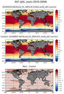 JAS Mean Sea Surface Temperature