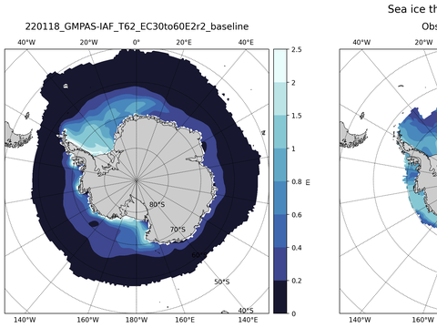 Southern-Hemisphere Sea-Ice Thickness