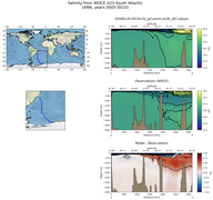 ANN Salinity from WOCE A23 South Atlantic ANN