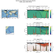 ANN Salinity from WOCE A23 South Atlantic ANN