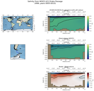 ANN Salinity from WOCE A21 Drake Passage ANN