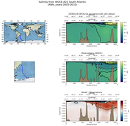 ANN Salinity from WOCE A23 South Atlantic ANN