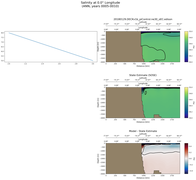 ANN Salinity at 0.0$\degree$ Longitude ANN