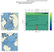 ANN Salinity from Zonal Test Transect