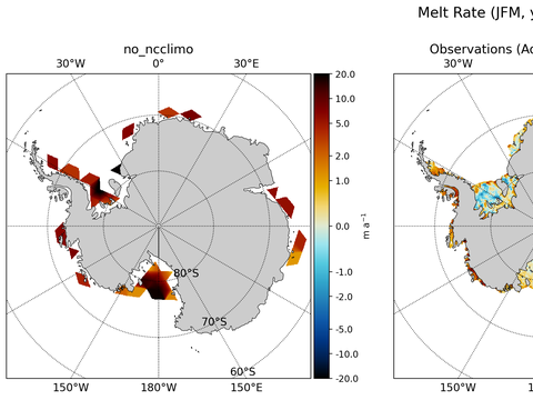 Antarctic Melt Rate