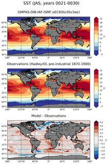 JAS Mean Sea Surface Temperature