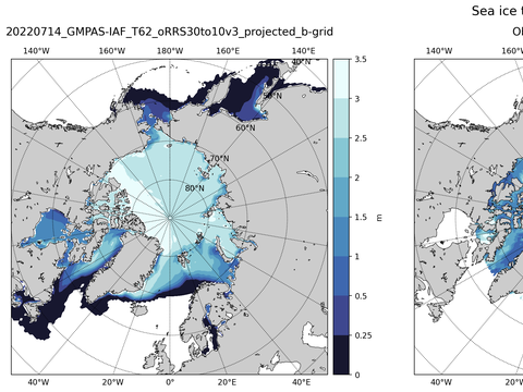 Northern-Hemisphere Sea-Ice Thickness