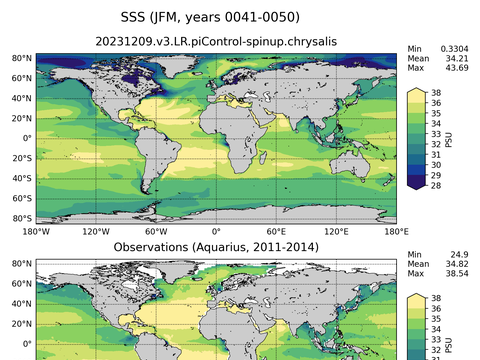 Global Sea Surface Salinity