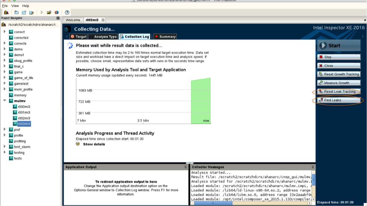 inspector memory leaks on-demand