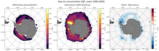 DJF Climatology Map of Southern-Hemisphere Sea-Ice Concentration