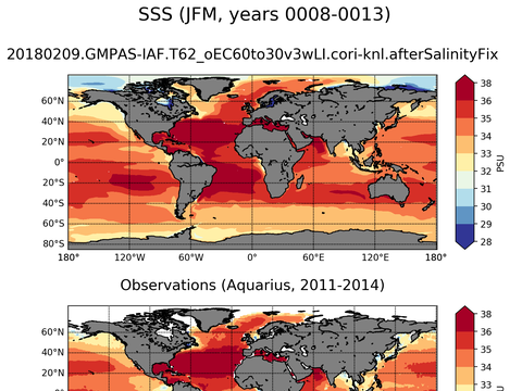 Global Sea Surface Salinity
